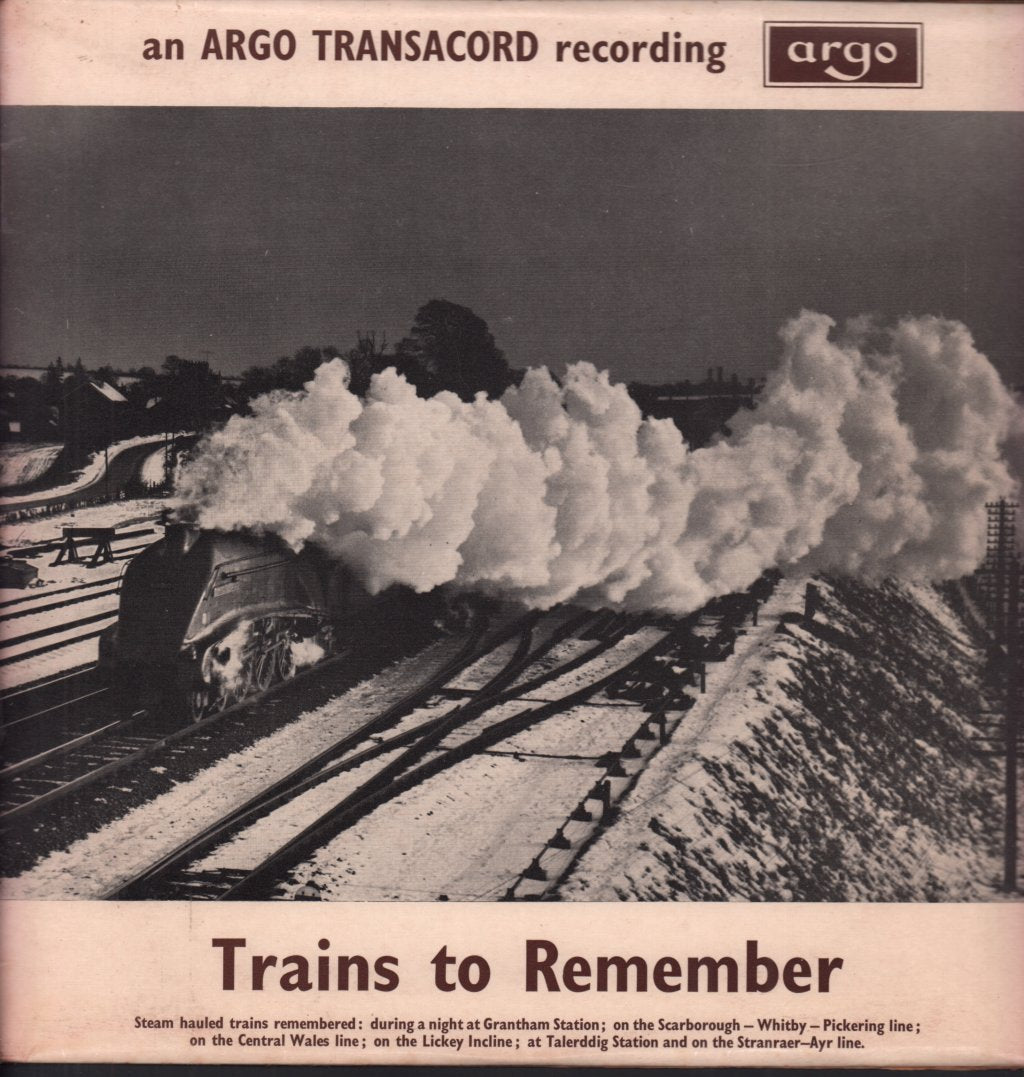 No Artist - Trains To Remember - Lp