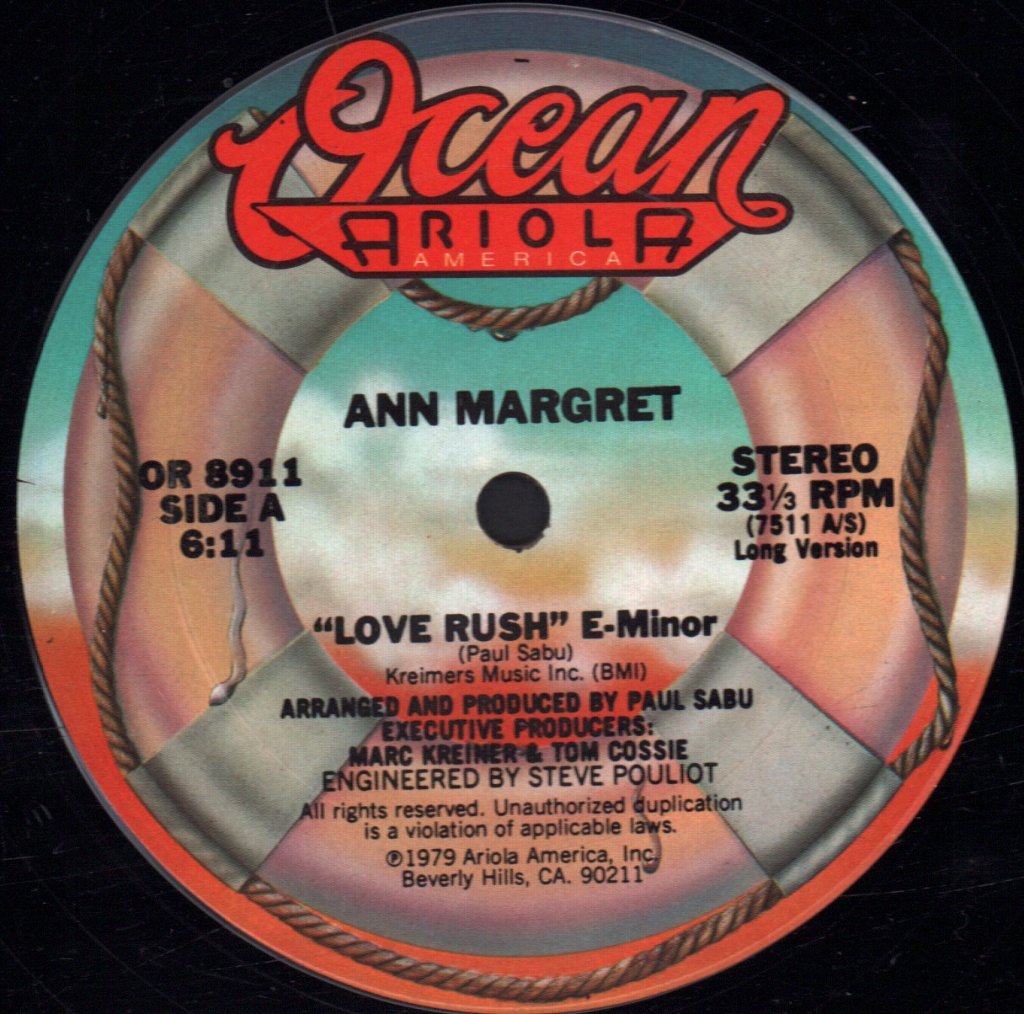Ann Margret - Love Rush - 12 Inch