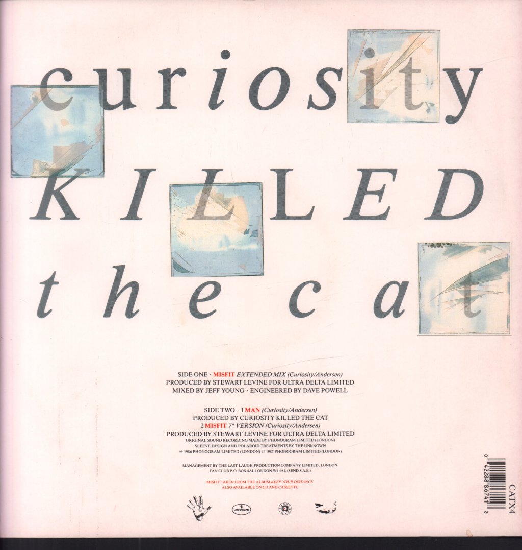 Curiosity Killed The Cat - Misfit - 12 Inch