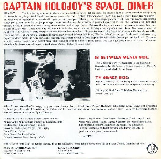 Man Or Astro-Man? - Captain Holojoy's Space Diner - 7 Inch