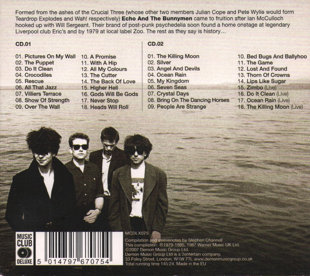 Echo & The Bunnymen - Killing Moon (The Best Of Echo & The Bunnymen) - Double Cd