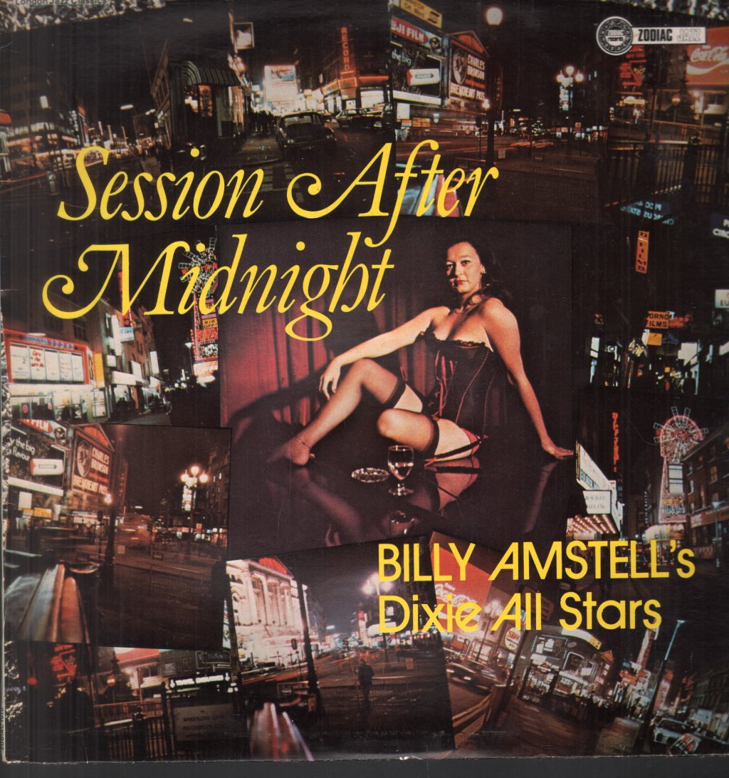 Billy Amstell's Dixie All Stars - Session After Midnight - Lp
