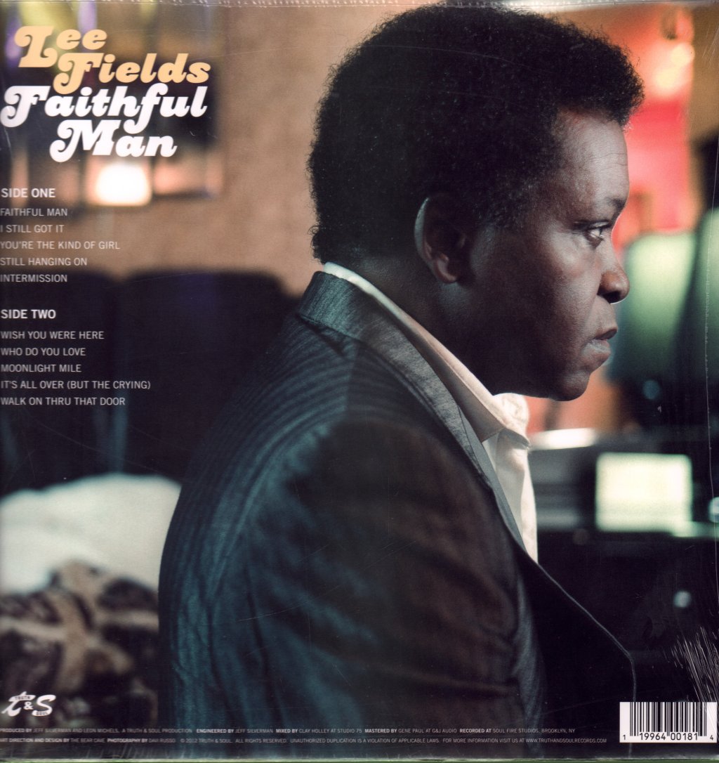 Lee Fields - Faithful Man - Lp