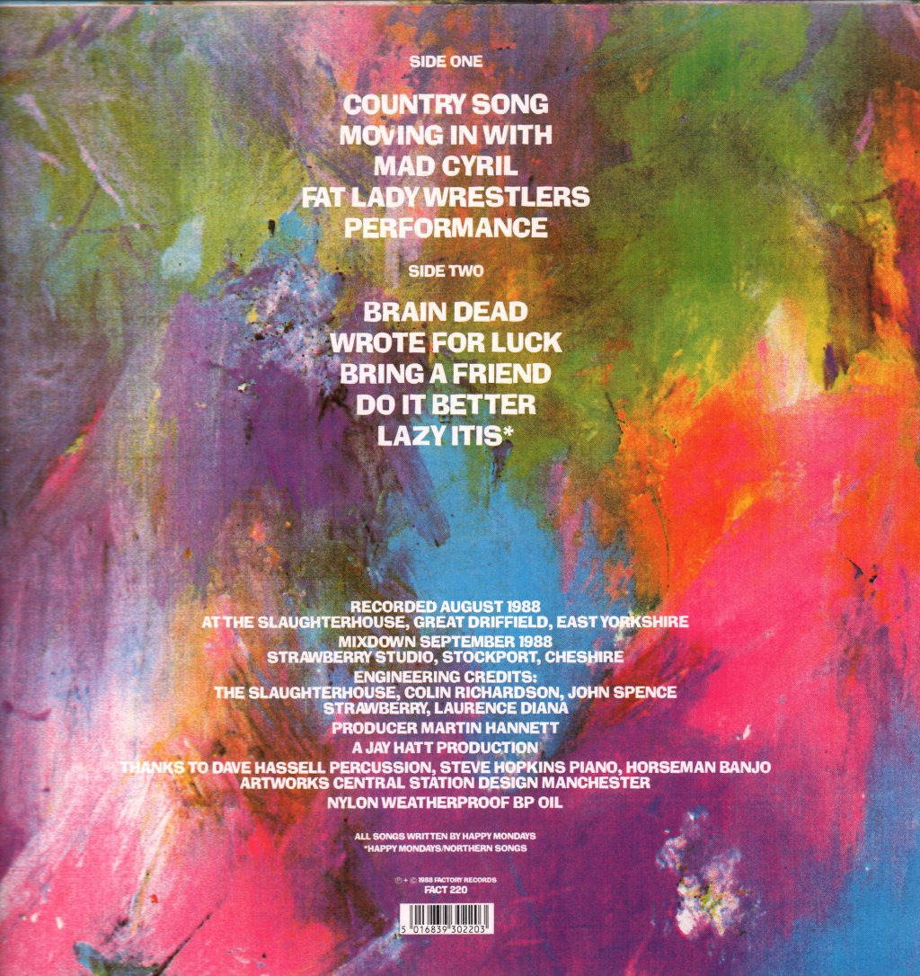 Happy Mondays - Bummed - Lp