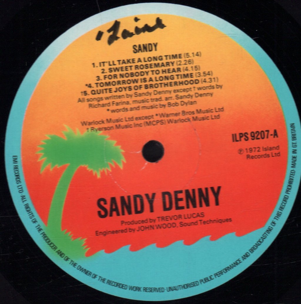 Sandy Denny - Sandy - Lp