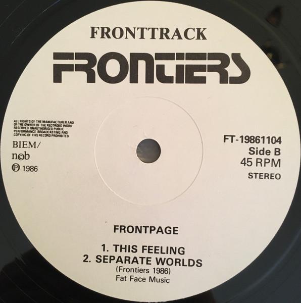 frontiers - Front Page - 12 Inch