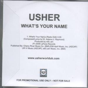 usher featuring will.i.am - What's Your Name - Cdr