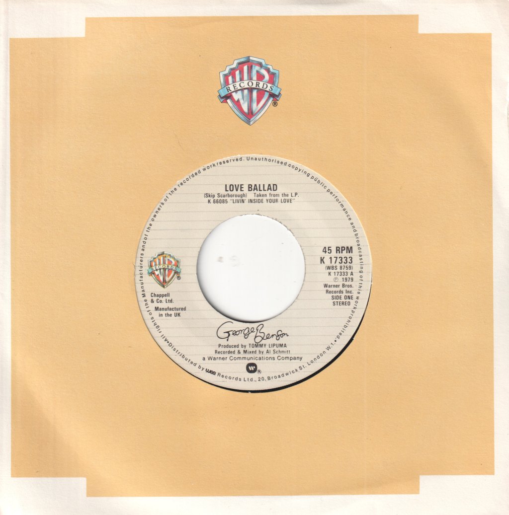 George Benson - Love Ballad - 7 Inch