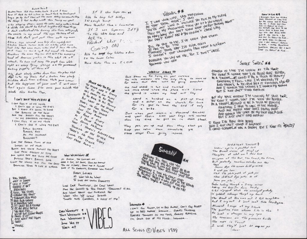 vibes (80s indie/rock) - On A Night Like This - Lp