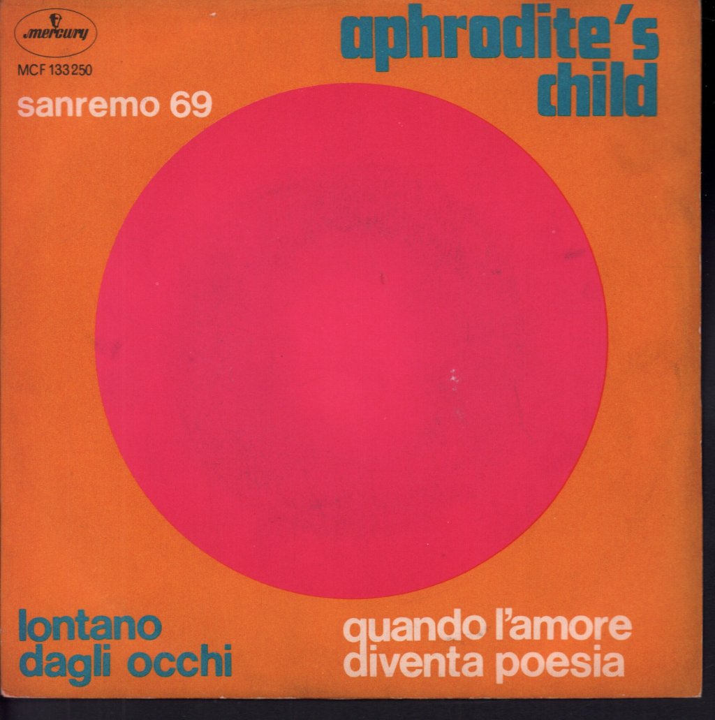 Aphrodite's Child - Lontano Dagli Occhi - 7 Inch