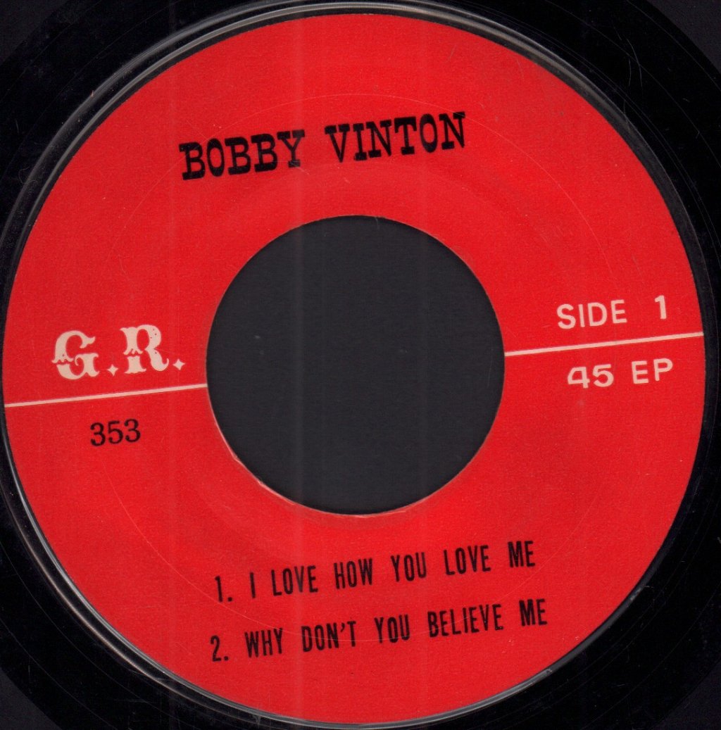 bobby vinton / tom jones - i love how you love me / season of love - 7 Inch