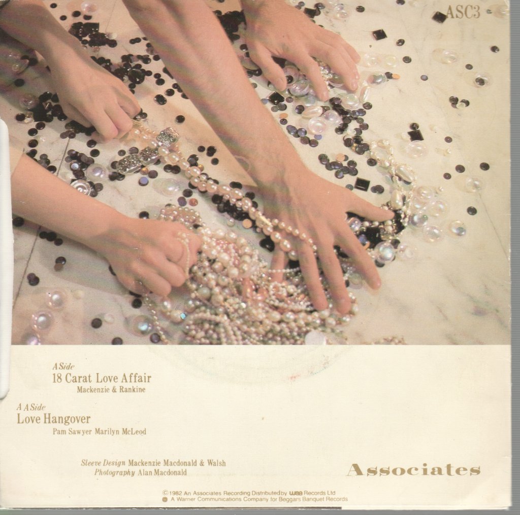 Associates - 18 Carat Love Affair - 7 Inch