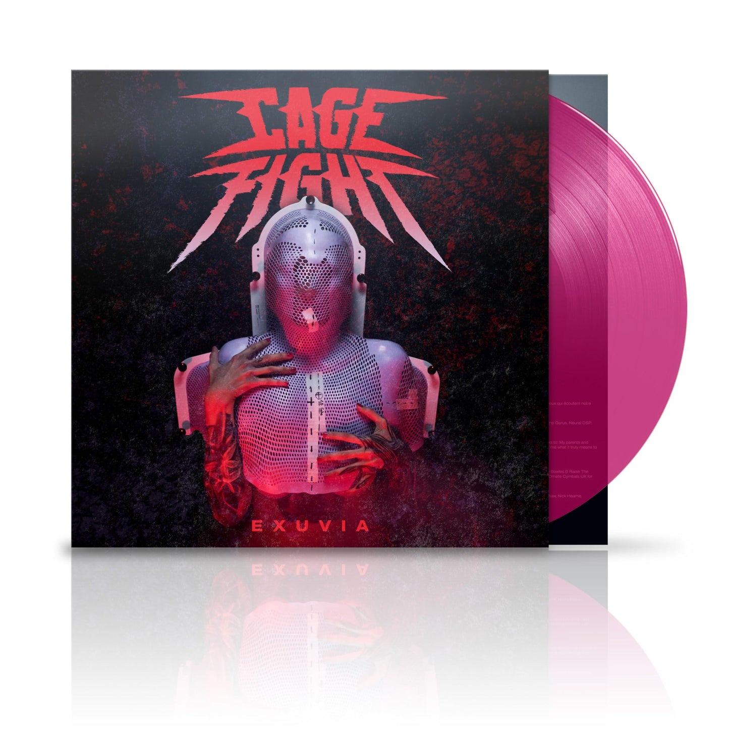 Cage Fight - Exuvia (Transparent Magenta Vinyl) - Lp