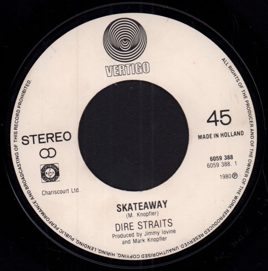 Dire Straits - Skateaway - 7 Inch
