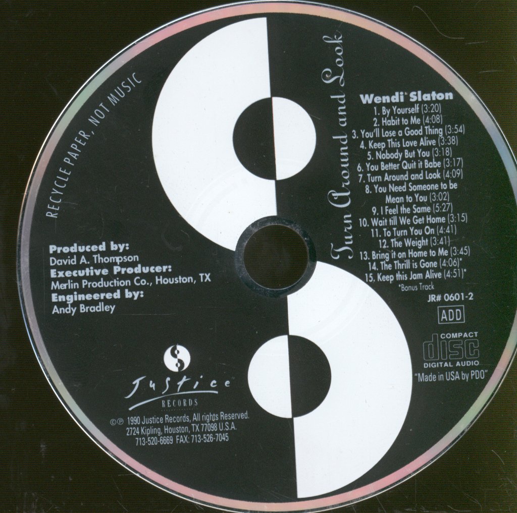 Wendi Slaton - Turn Around And Look - Cd