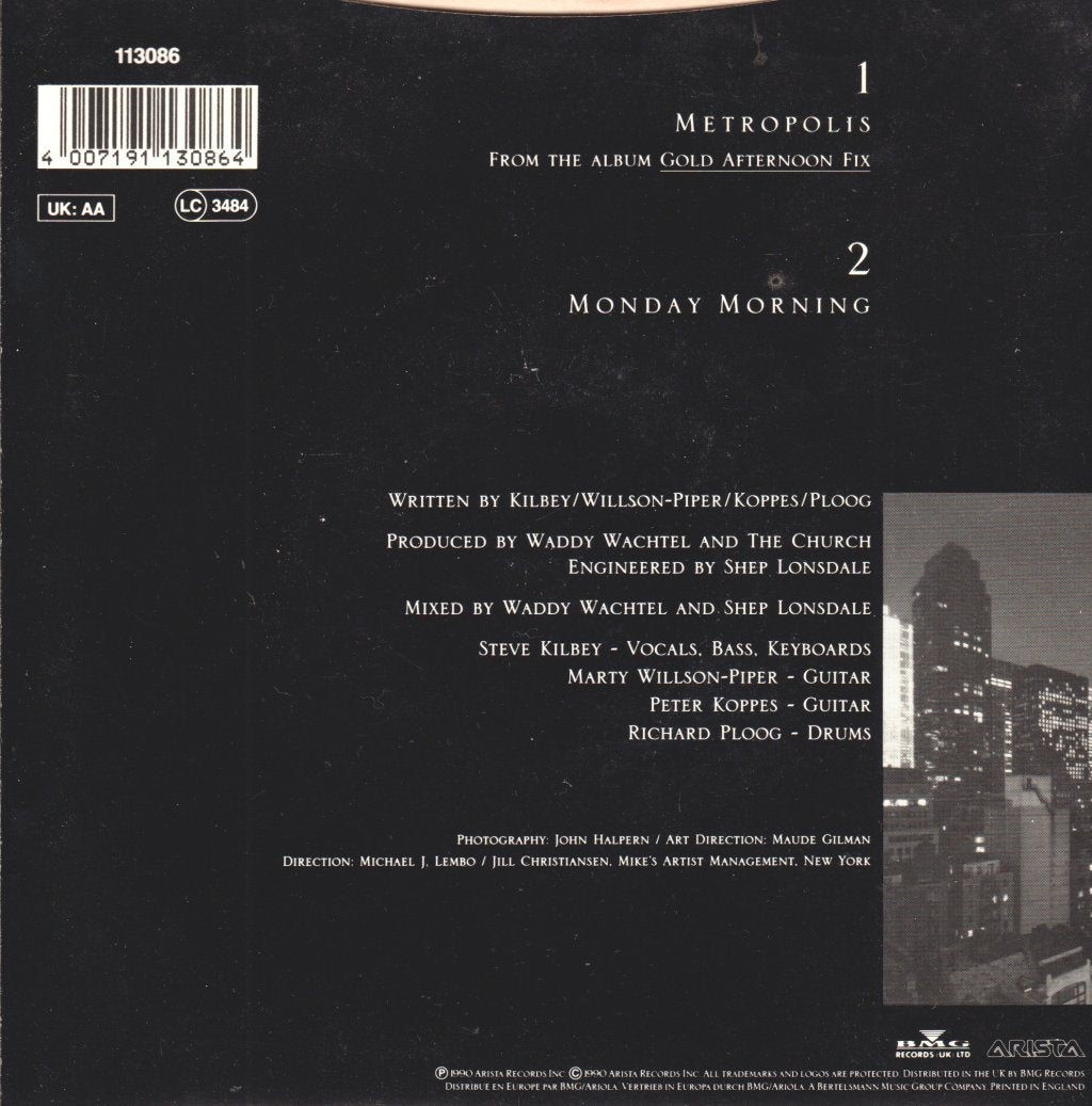 Church - Metropolis - 7 Inch