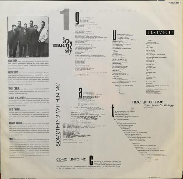 Take 6 - So Much 2 Say - Lp