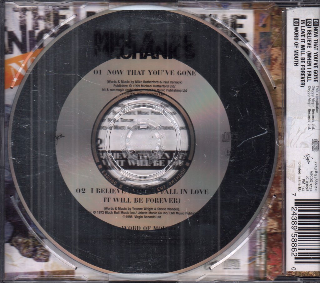 Mike And The Mechanics - Now That You've Gone - Cd