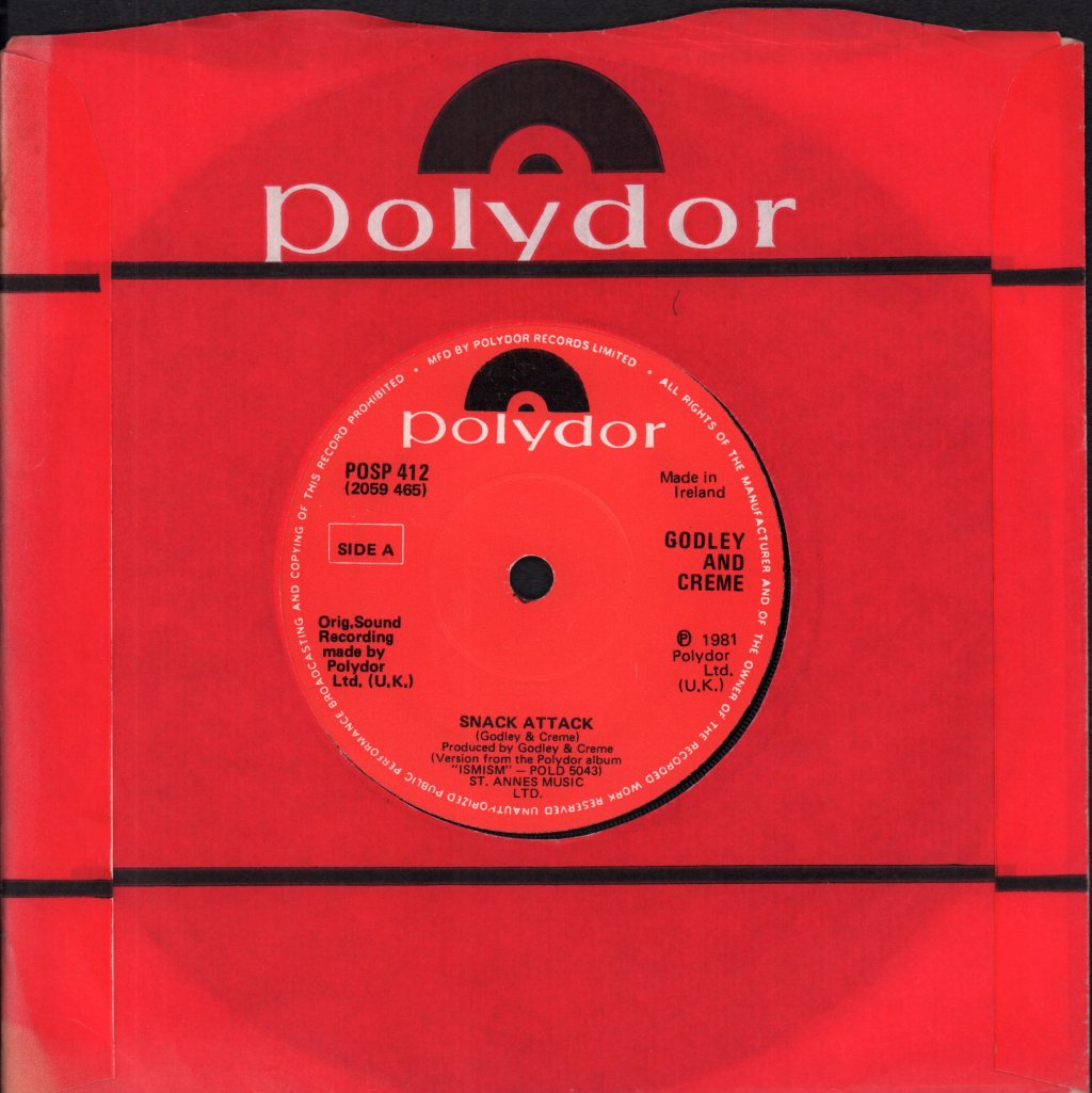 Godley And Creme - Snack Attack - 7 Inch