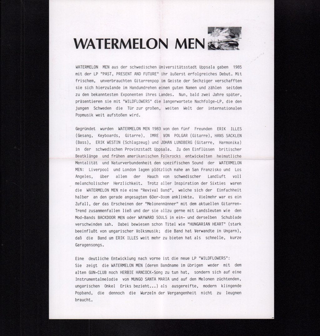 Watermelon Men - True Confession Of Love - 7 Inch