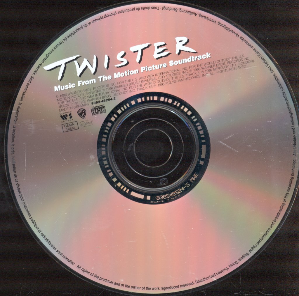 Various Artists - Twister (Music From The Motion Picture Soundtrack) - Cd