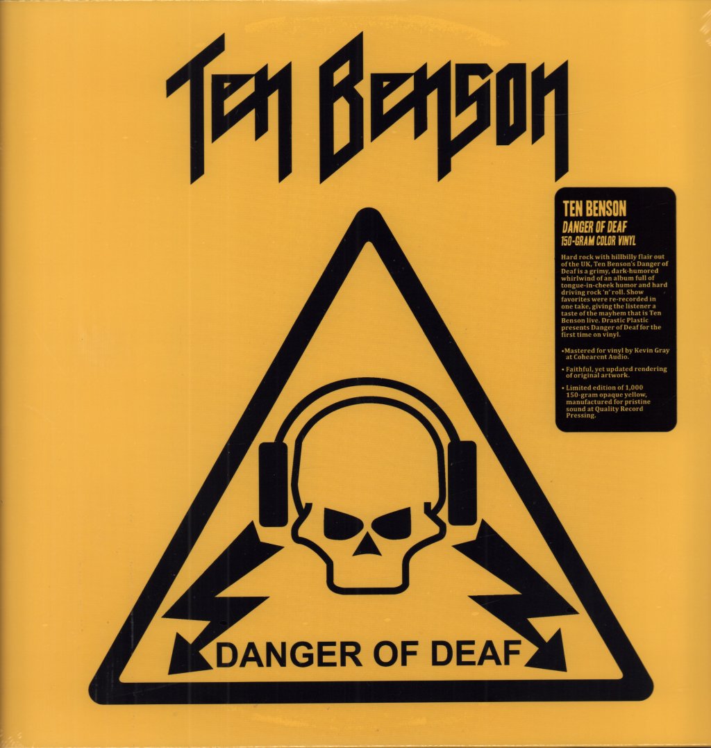 Ten Benson - Danger Of Deaf - Lp