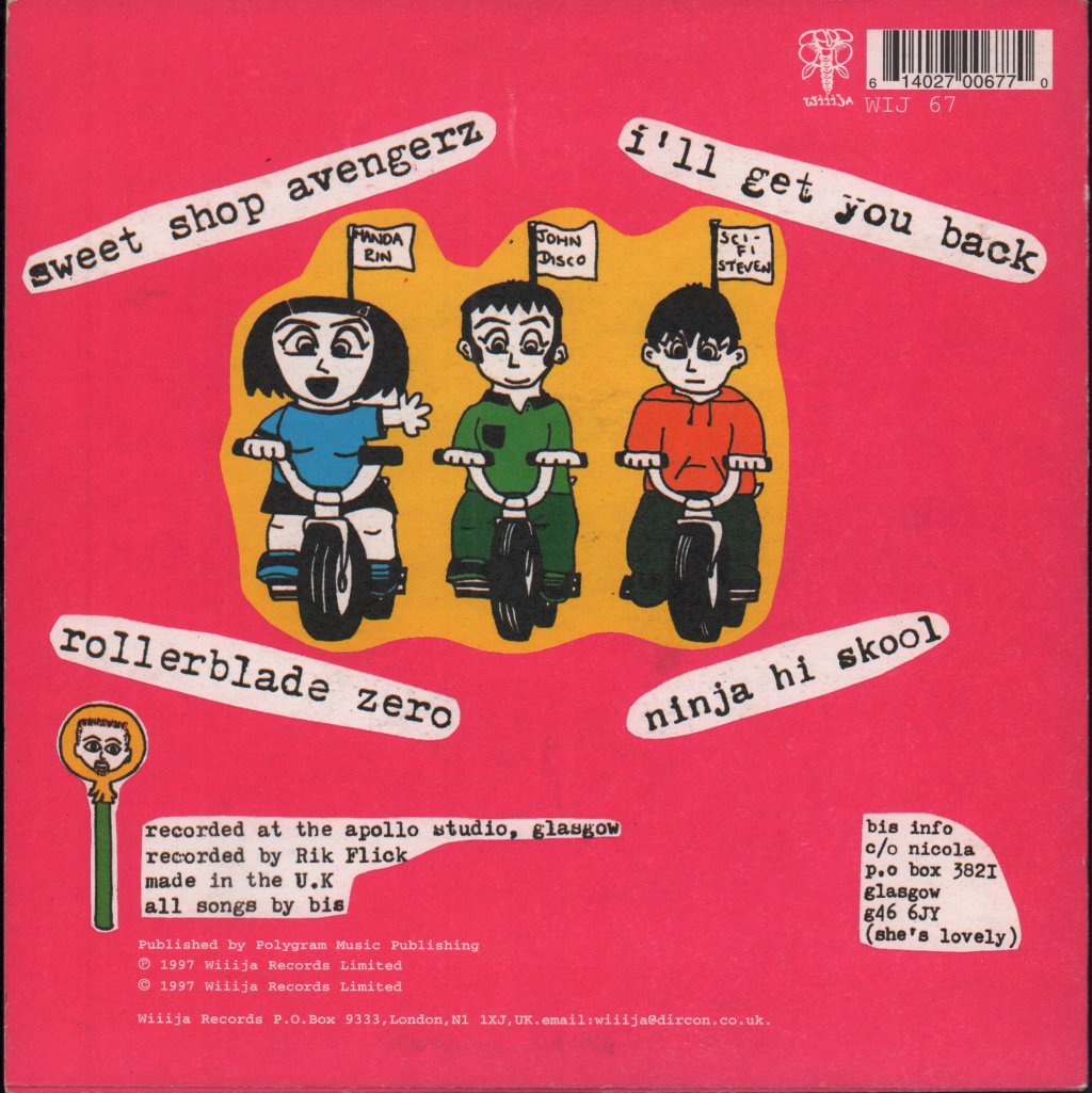 Bis - Sweet Shop Avengerz - 7 Inch