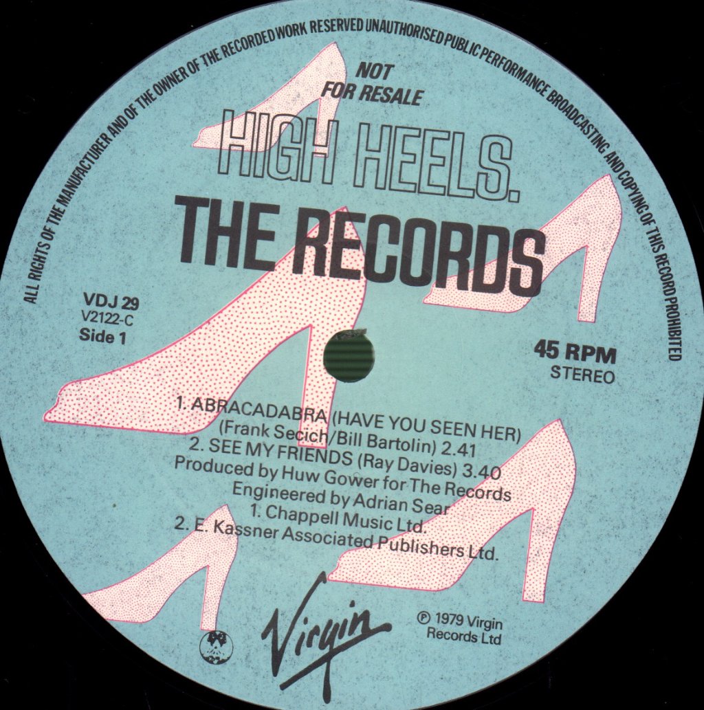 Records - Shades In Bed - Lp