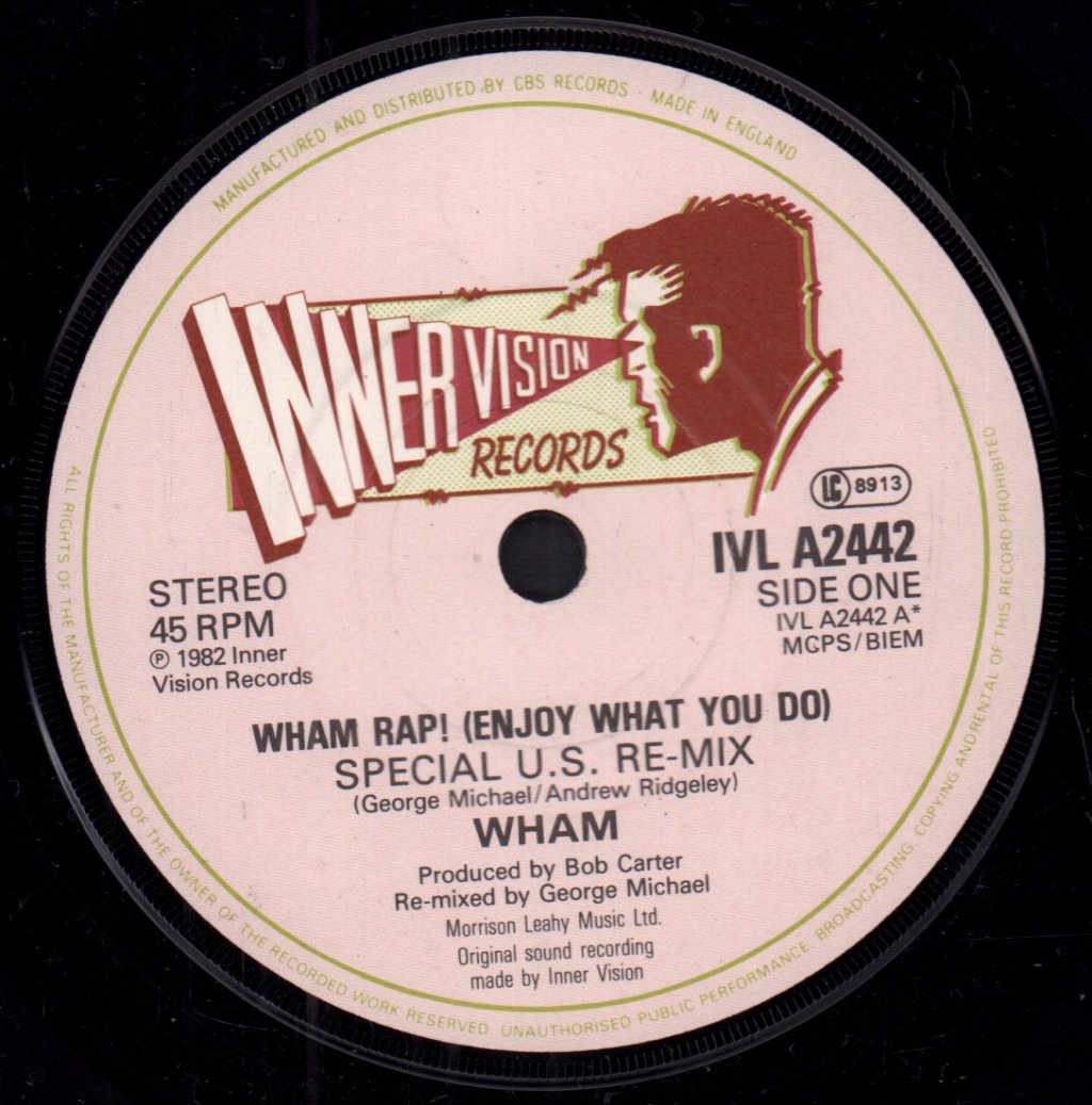 Wham - Wham Rap - 7 Inch