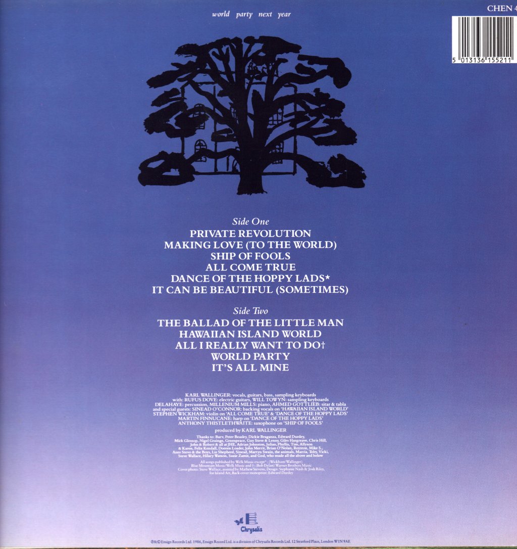 World Party - Private Revolution - Lp