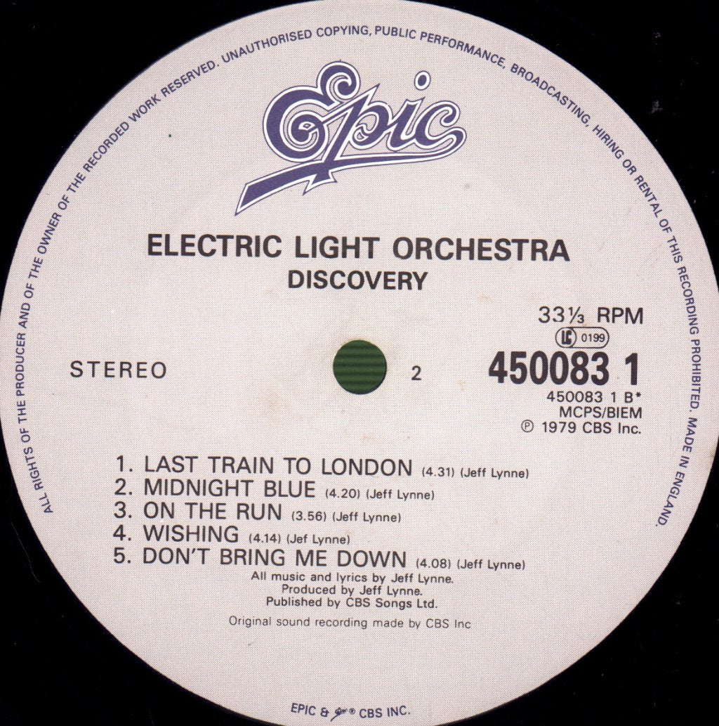 Electric Light Orchestra - Discovery - Lp