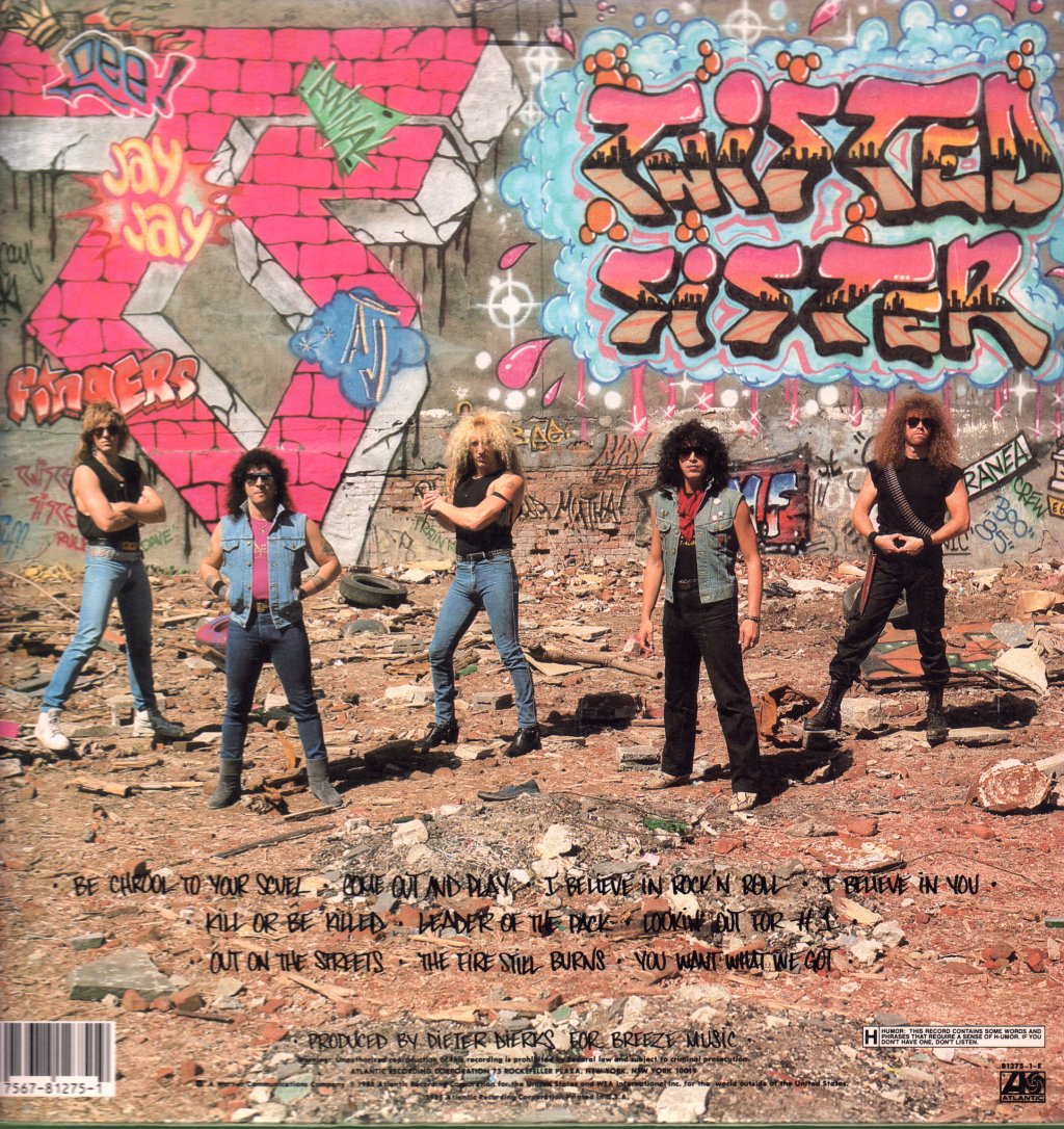 Twisted Sister - Come Out And Play - Lp
