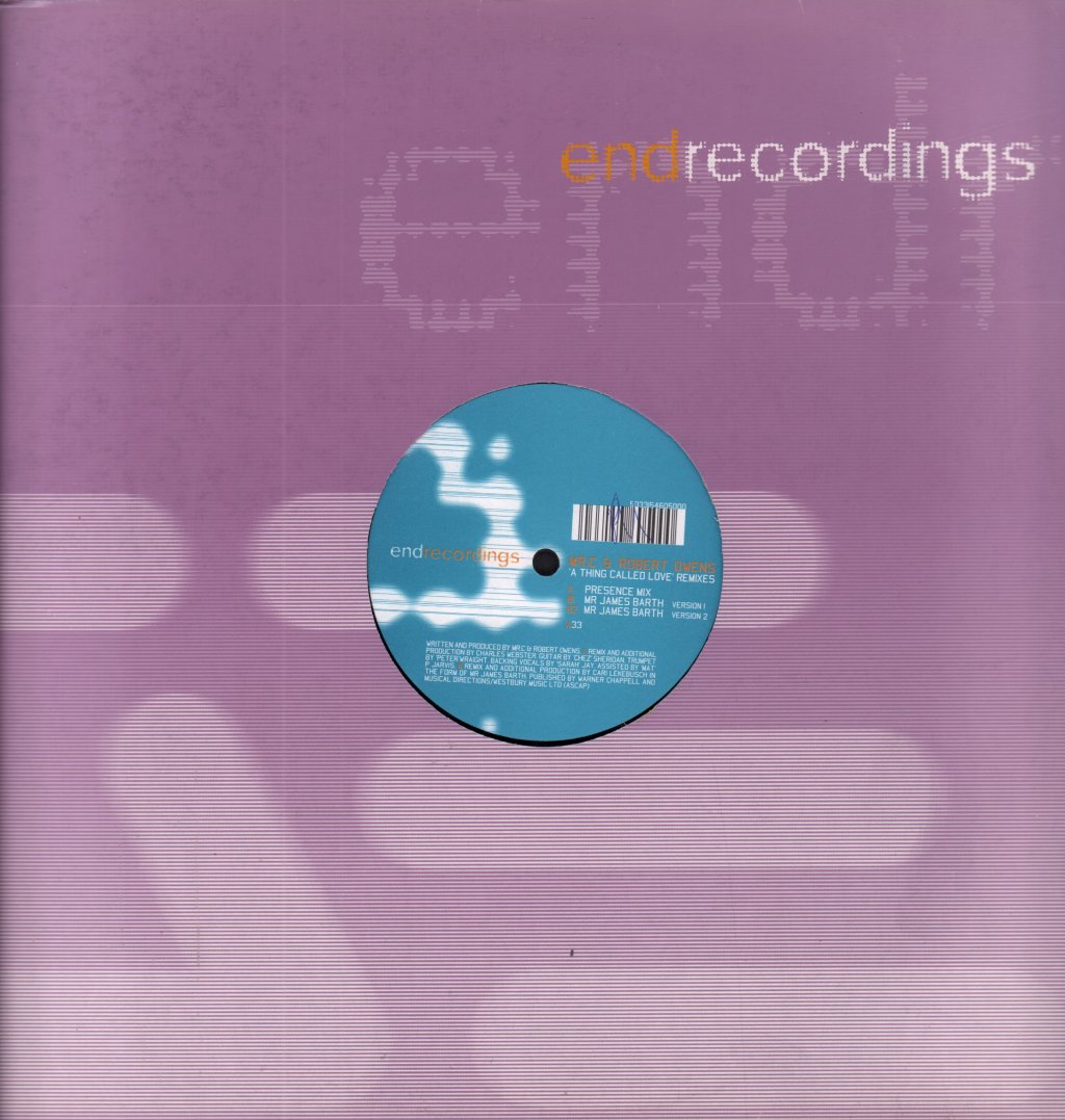 mr.c & robert owens - A Thing Called Love - 12 Inch