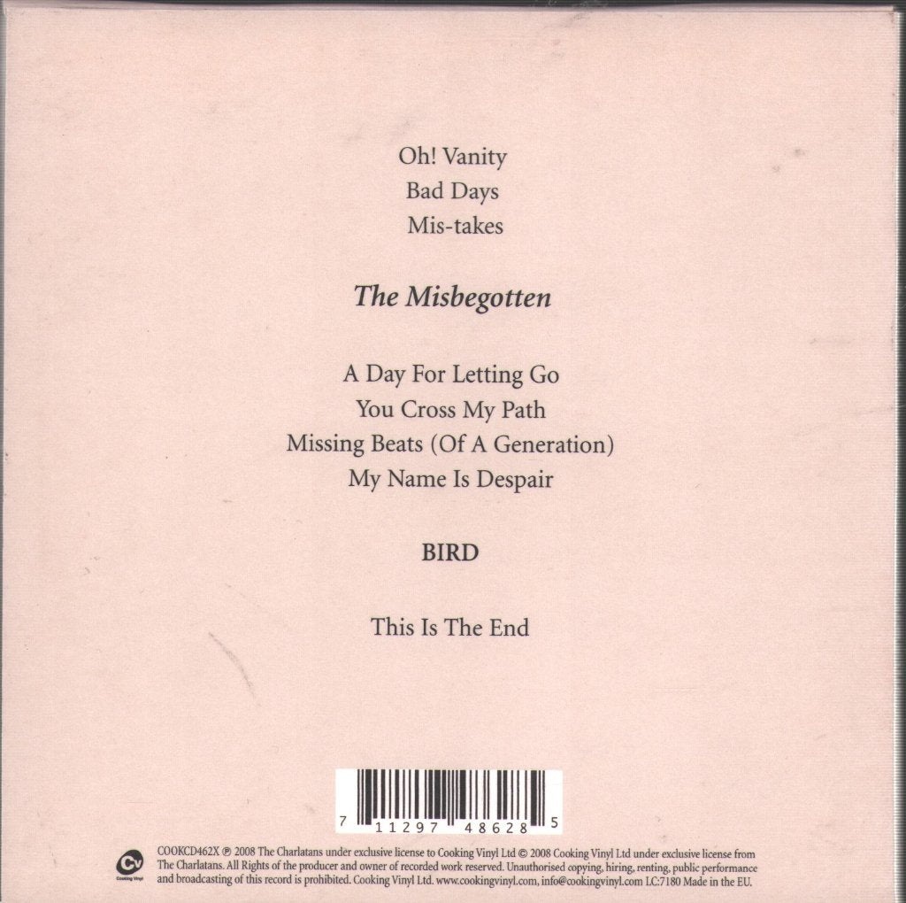 Charlatans - You Cross My Path - Cd