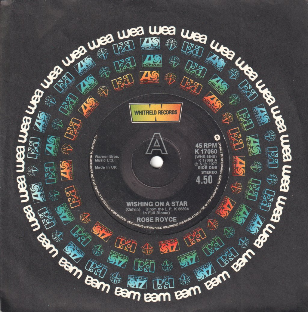 Rose Royce - Wishing On A Star - 7 Inch