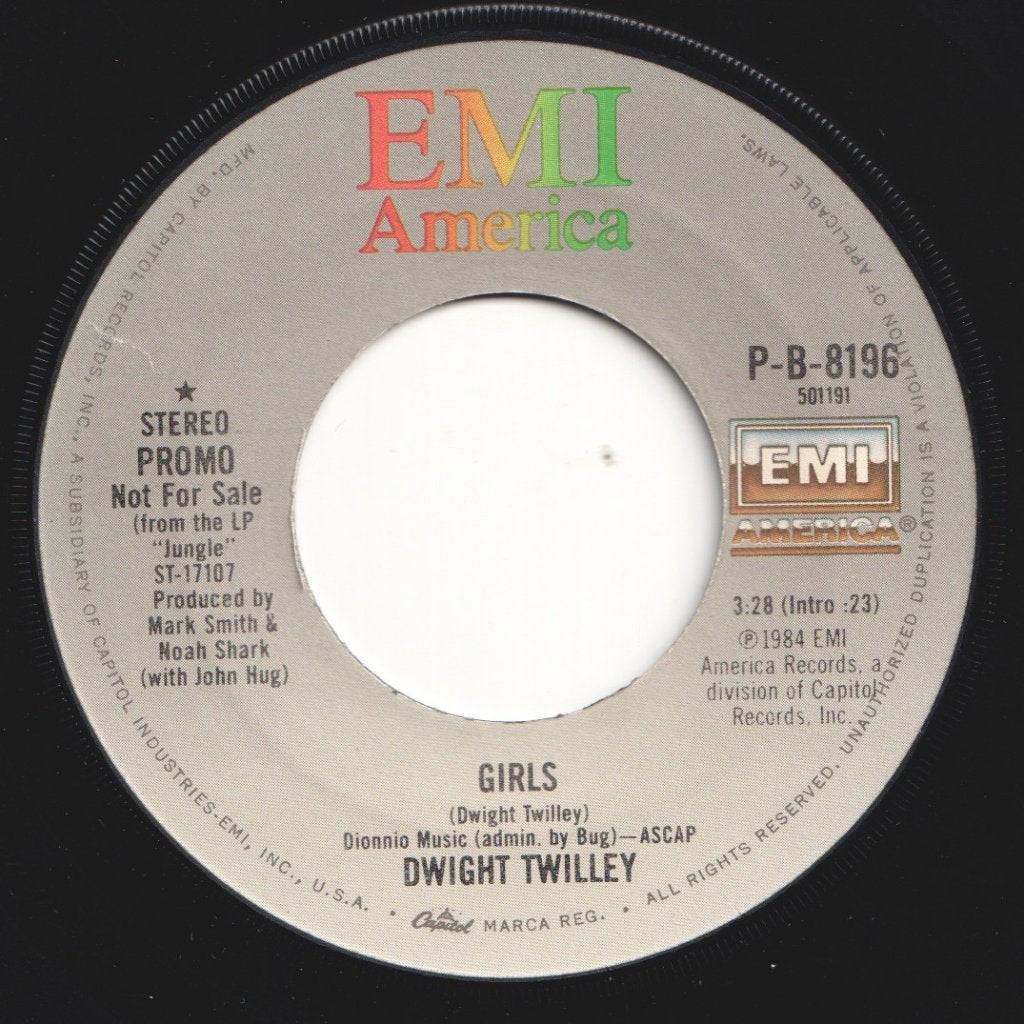 Dwight Twilley - Girls - 7 Inch