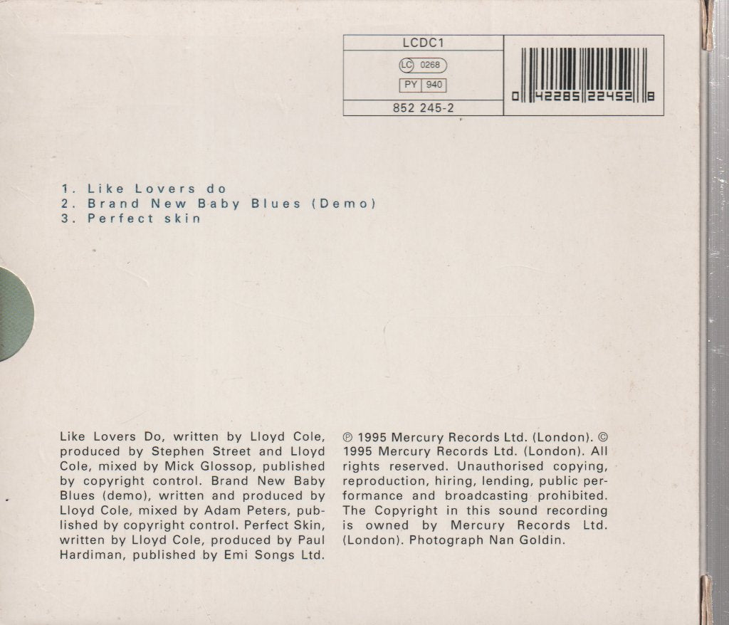 Lloyd Cole And The Commotions - Like Lovers Do - Cd Box Set