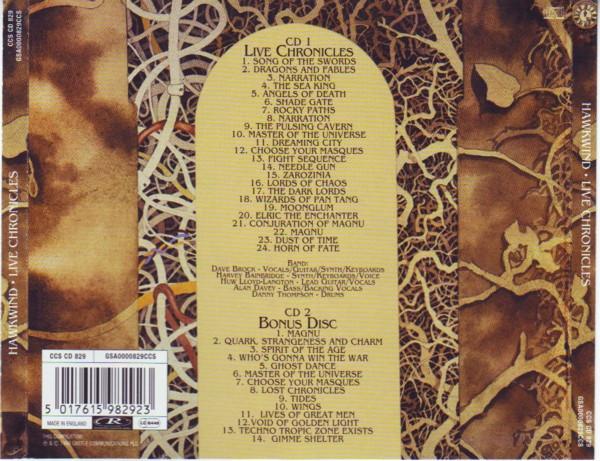 Hawkwind - Live Chronicles - Double Cd