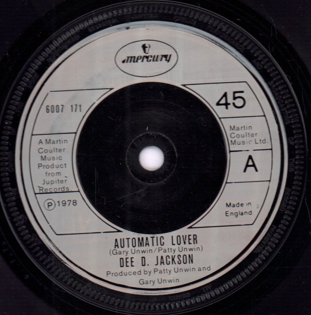 Dee D.jackson - Automatic Lover - 7 Inch