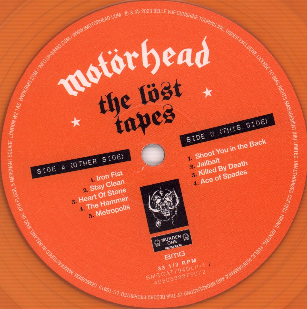 Motorhead - Lost Tapes Vol. 4 (Live At Sporthalle, Heilbronn, 29th December 1984) - Double Lp