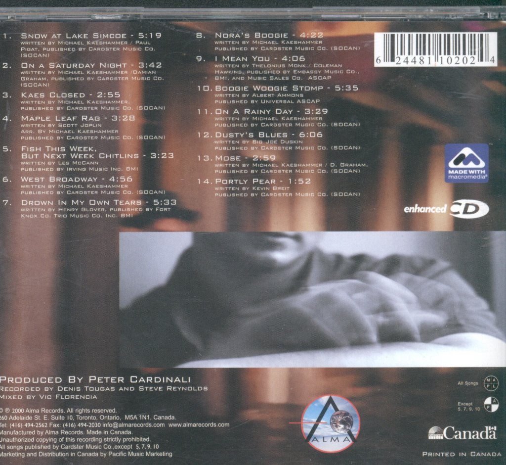 Michael Kaeshammer - No Strings Attached - Cd