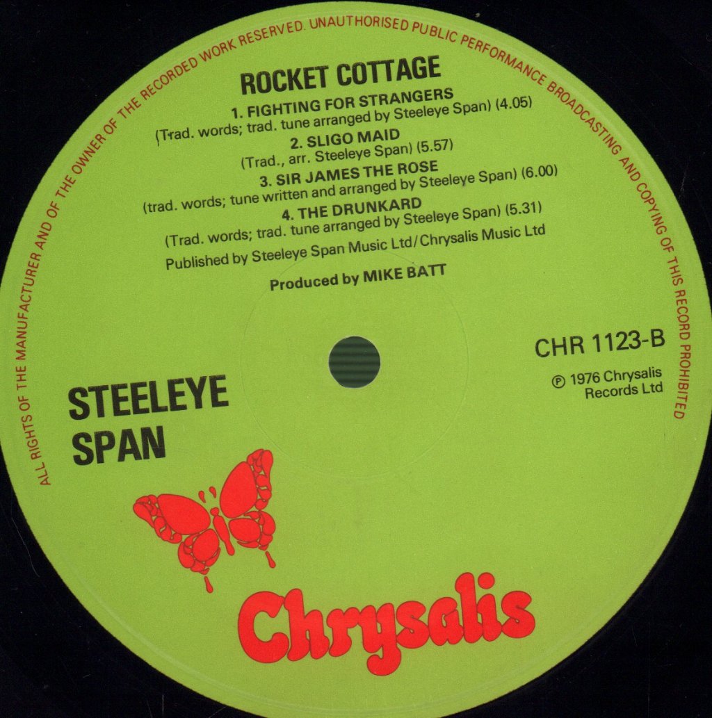 Steeleye Span - Rocket Cottage - Lp