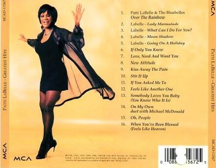 Patti Labelle - Greatest Hits - Cd