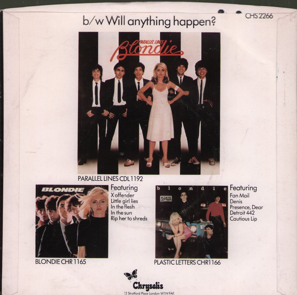 Blondie - Hanging On The Telephone - 7 Inch