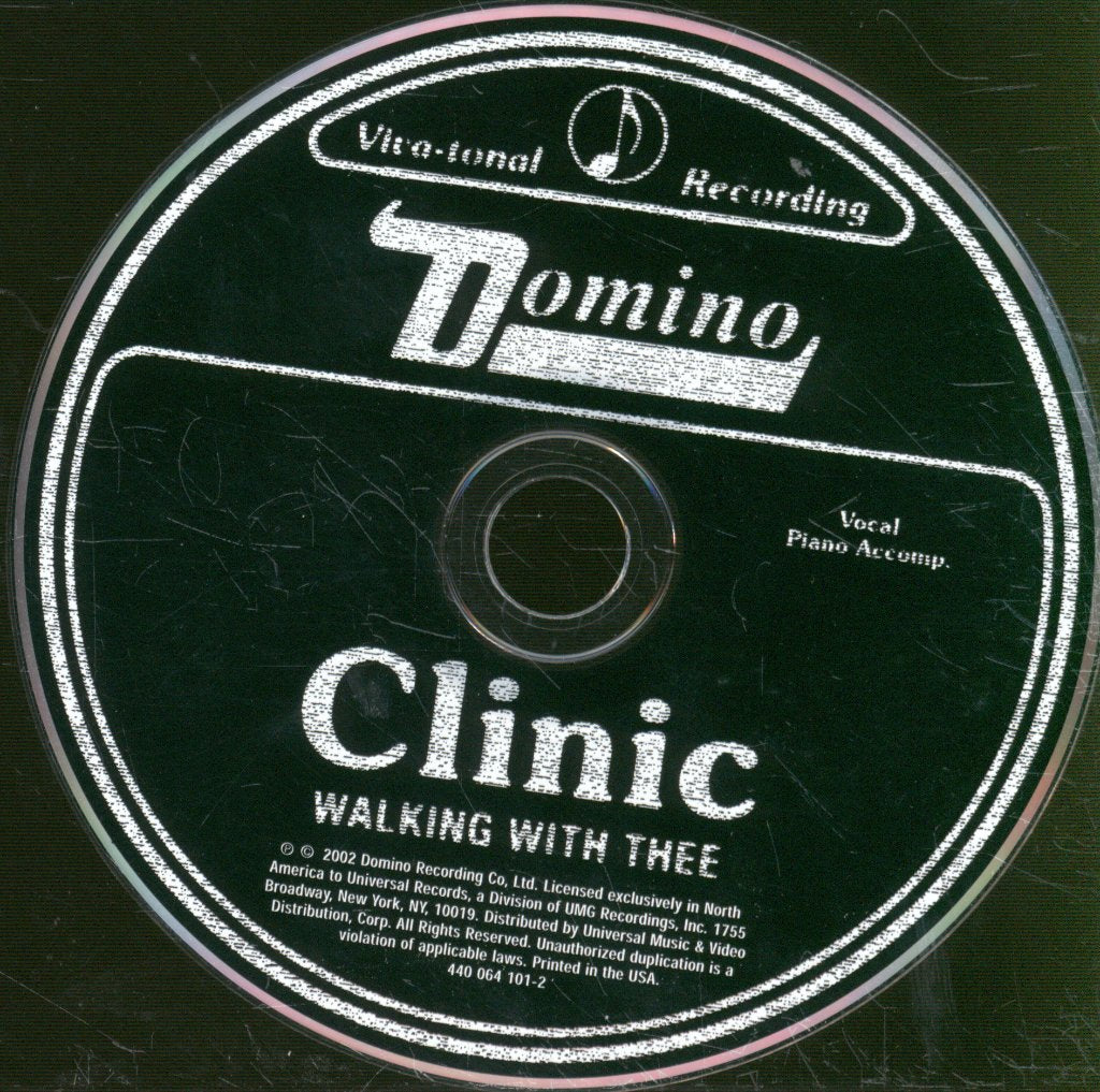 Clinic - Walking With Thee - Cd