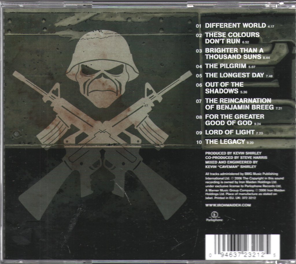 Iron Maiden - A Matter Of Life And Death - Cd
