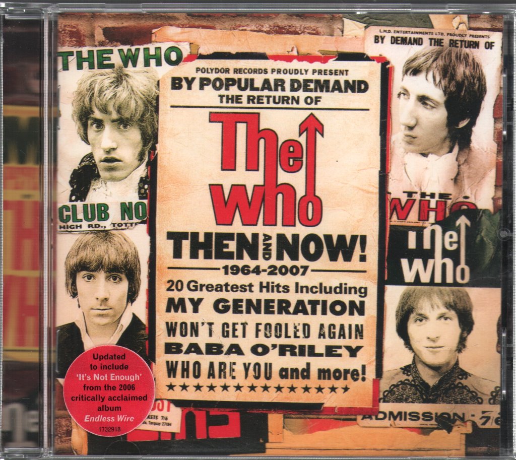 Who - Then And Now - Cd