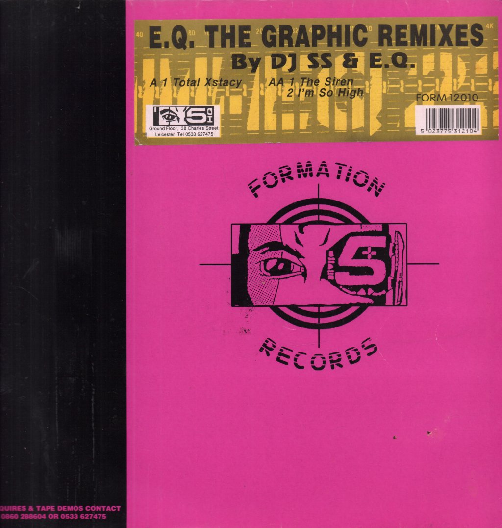 Eq - Graphic Remixes By DJ SS & E.Q. - 12 Inch