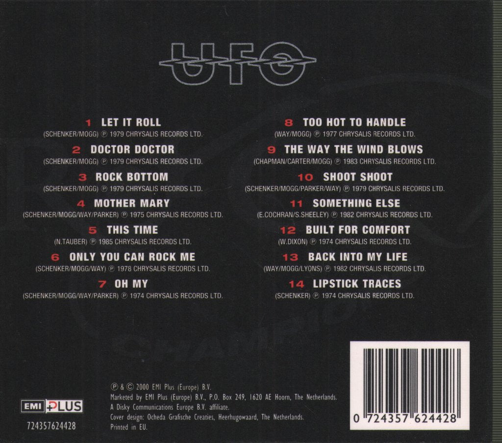 UFO - Rock Champions - Cd