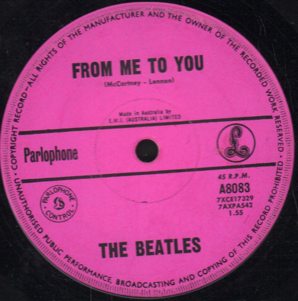 Beatles - From Me To You - 7 Inch